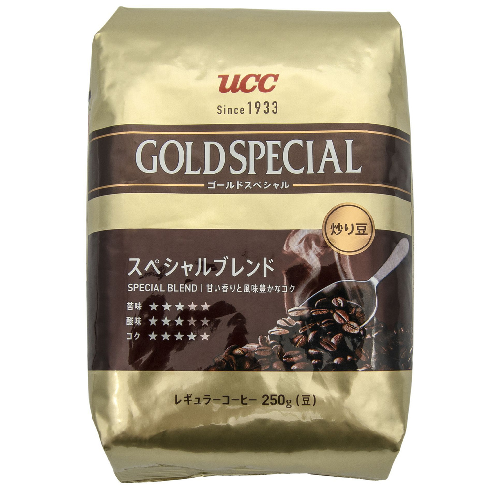 Кофе в зернах Gold Special Blend Япония 250г #1