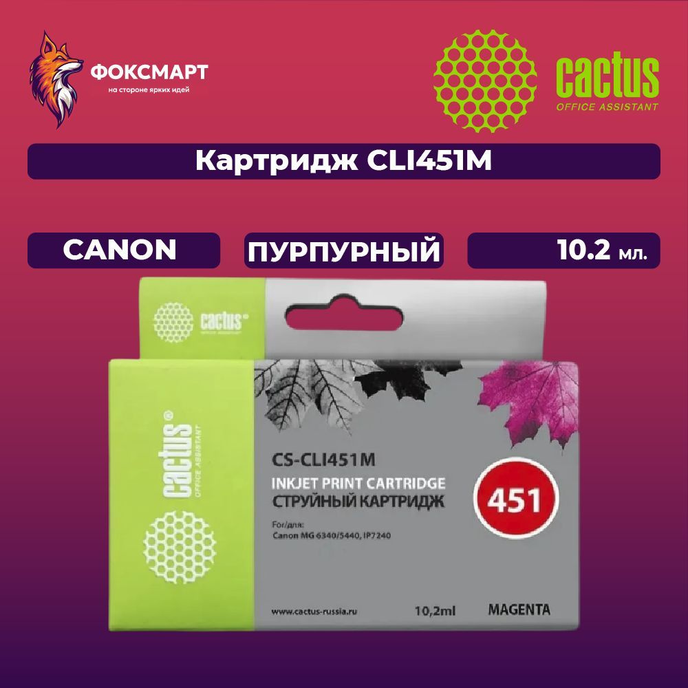 Картридж струйный CS-CLI451M #1