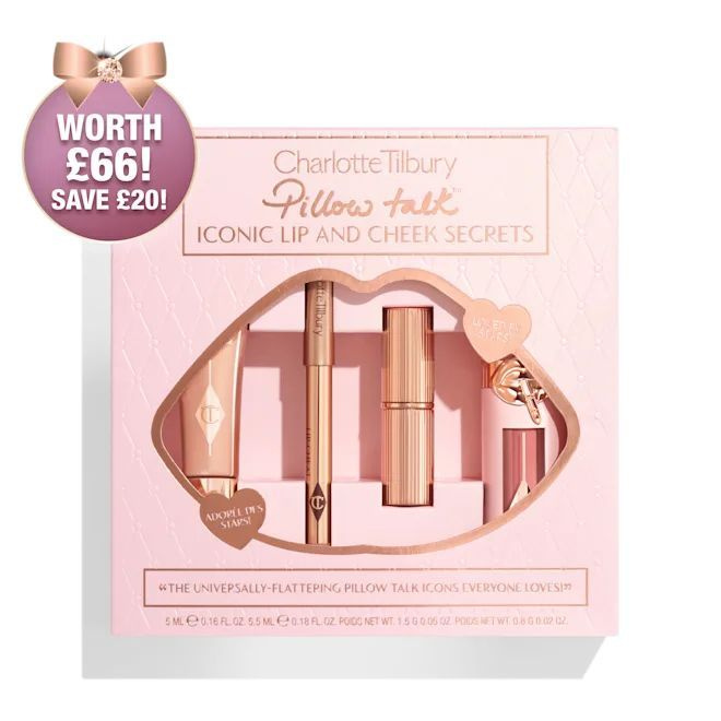 Charlotte Tilbury Подарочный набор косметики Pillow Talk Iconic Lip And Cheek Secrets  #1