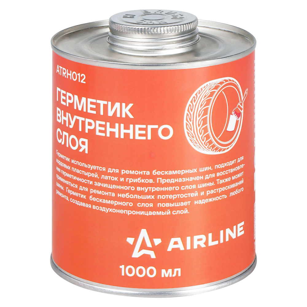 Герметик внутреннего слоя, банка с кистью, 1 л. AIRLINE ATRH012 #1