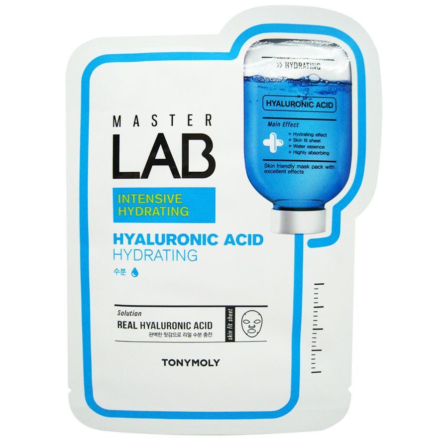 Tonymoly Тканевая маска для лица Master Lab Real Hyaluronic Acid, с гиалуроновой кислотой, 19 гр  #1