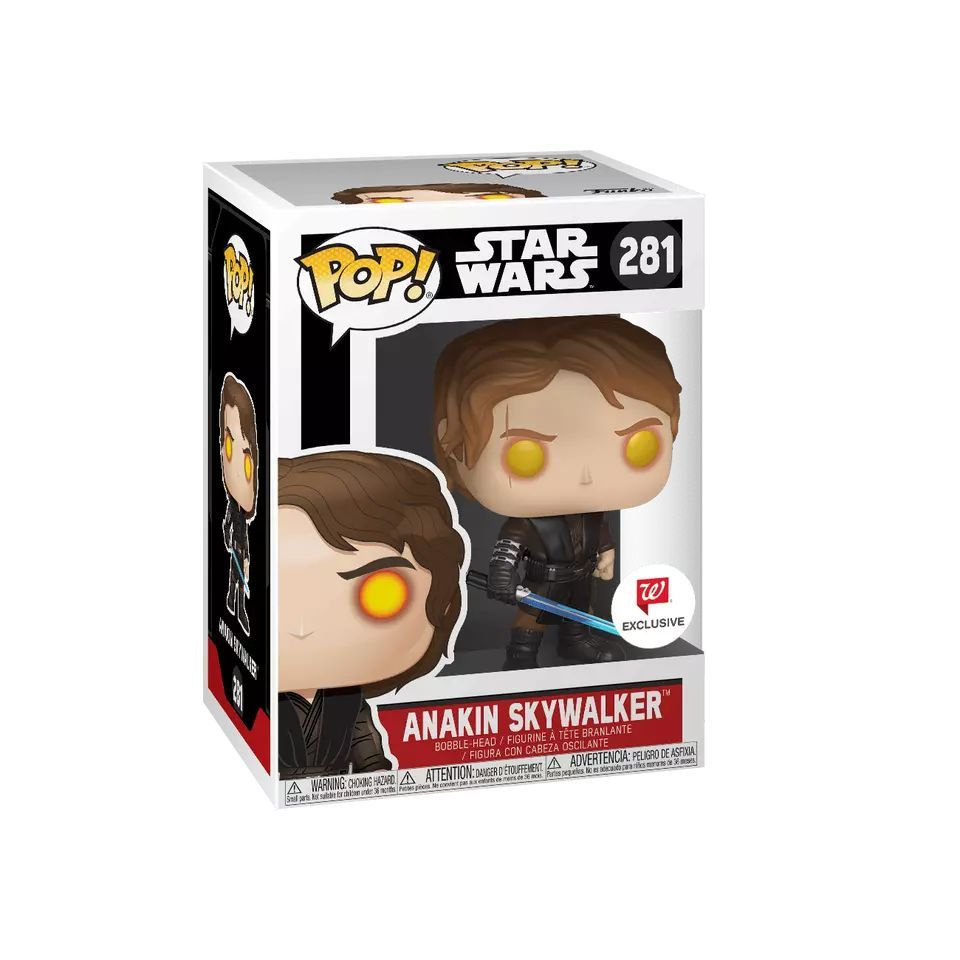 Фигурка Funko Pop! Star Wars: Anakin Skywalker Dark Side (Стикер Walgreens (Фанко Поп Энакин Скайуокер #1