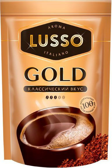 LUSSO Кофе растворимый 150г. 1шт. #1