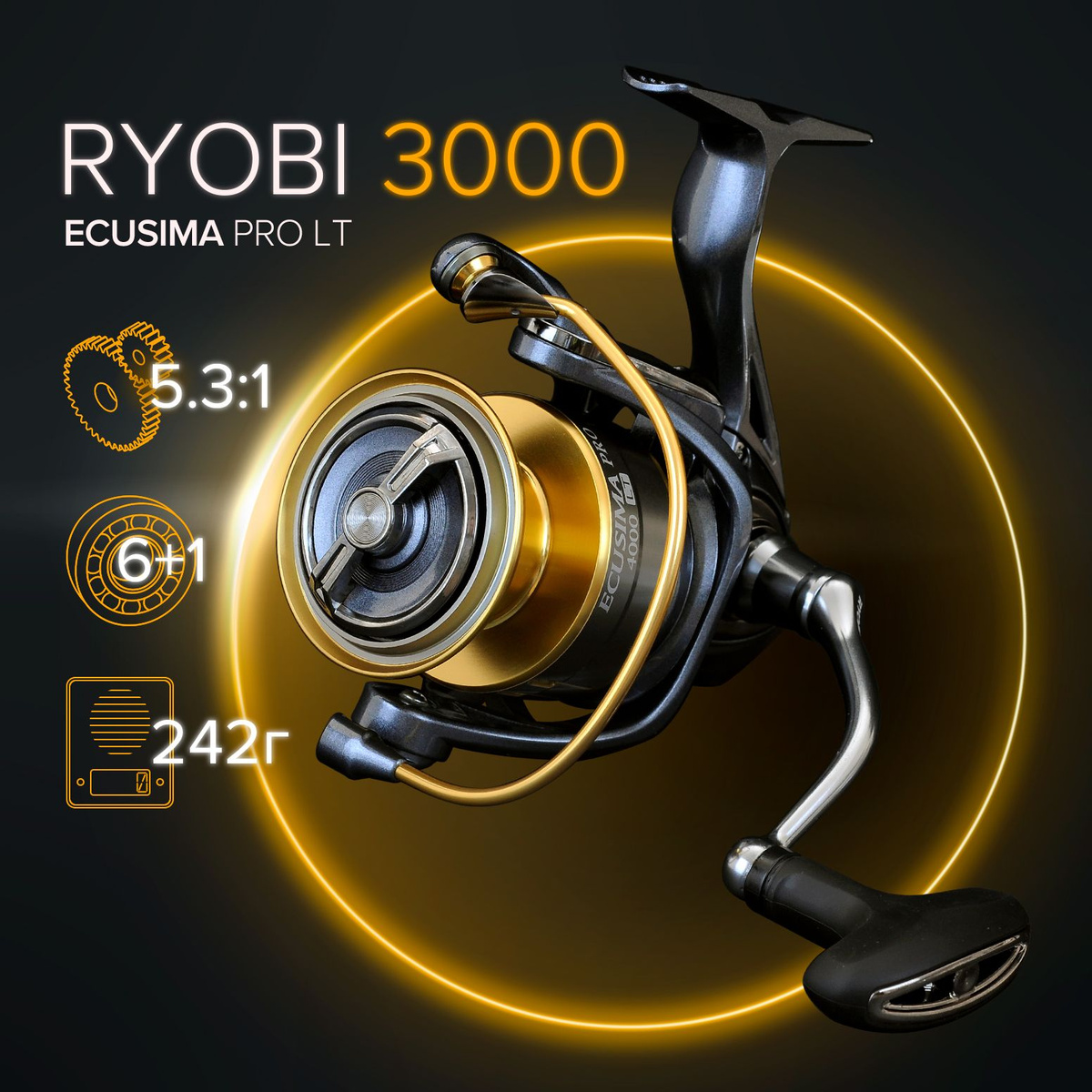 Ryobi Ecusima PRO 3000 LT