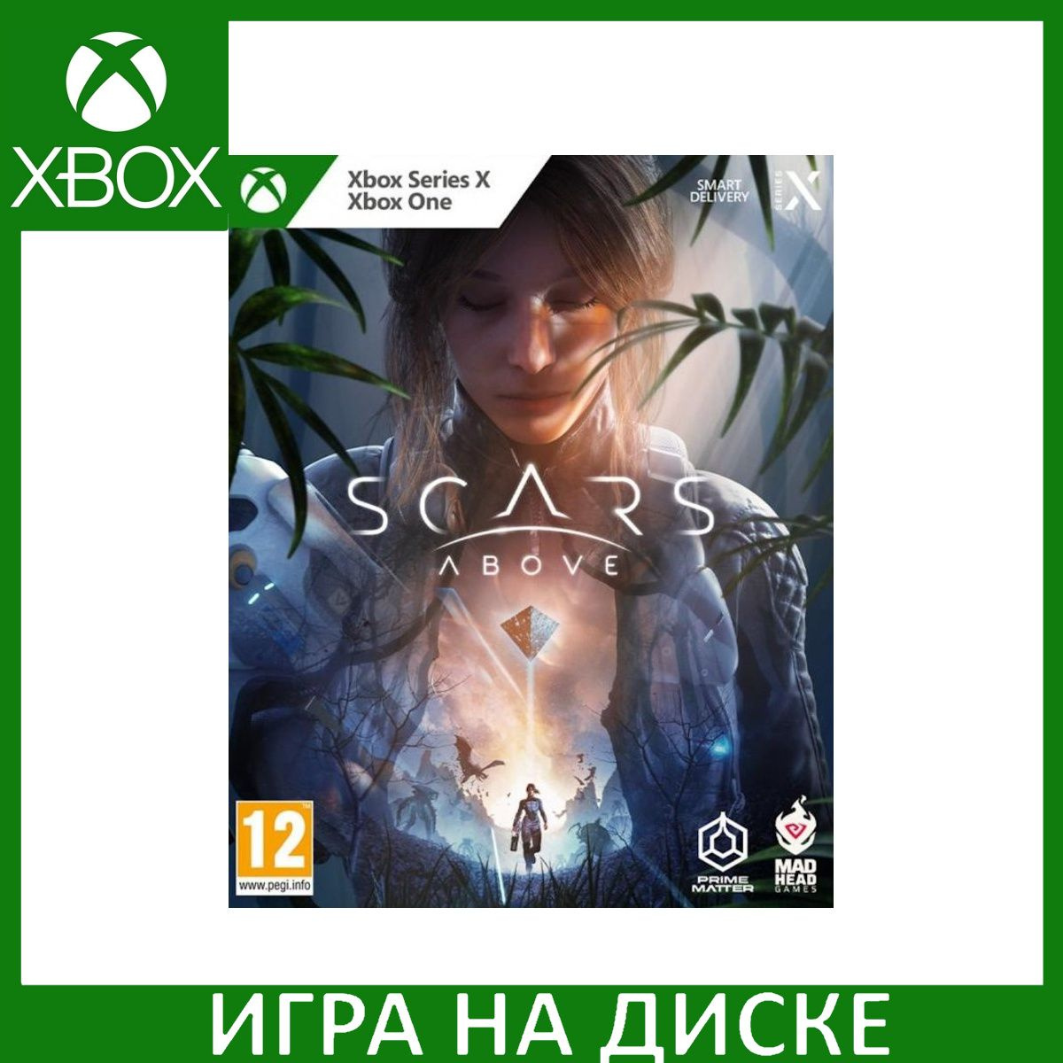 Диск с Игрой Scars Above (Xbox One/Series X). Новый лицензионный запечатанный диск.