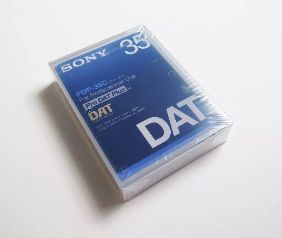 Цифроваяаудиокассета(DAT)длязаписиSonyProDATPlus35(PDP-35C)