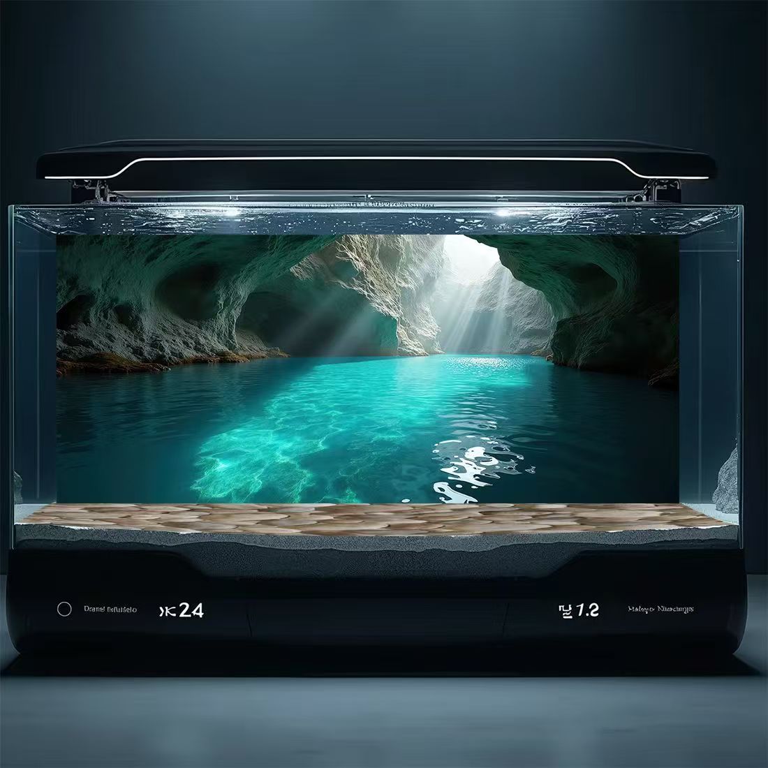 ФондляаквариумаДекорацииПодводныепещеры,40x30см