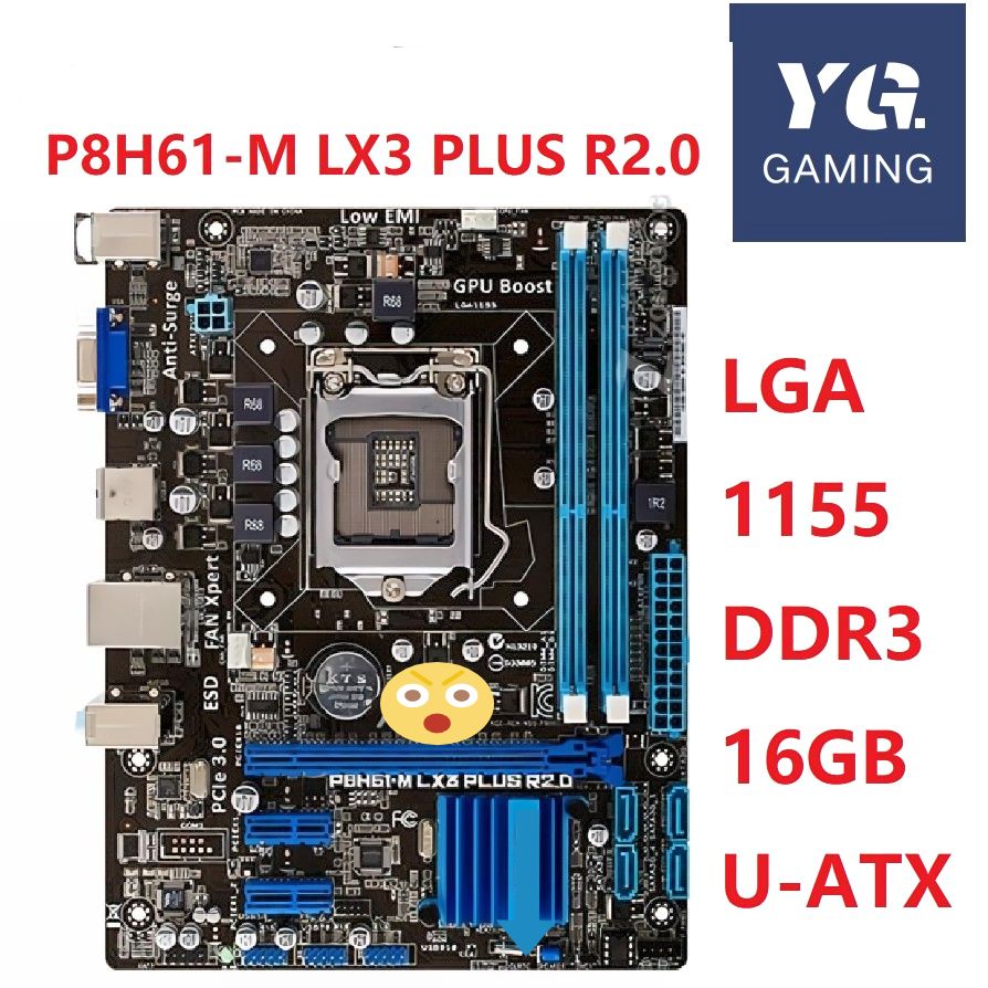 P8H61-MSocketLGA1155/ПроцессорLGA1155/Сокет1155Corei3i5i7LGA1155Corei3i5i7,LGA1155,DDR3,Материнскаяплата