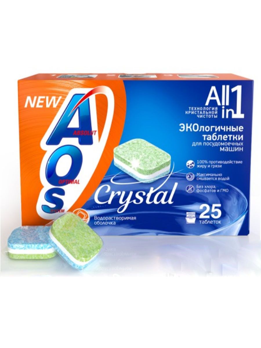 ТаблеткиикапсулыдляпосудомоечныхмашинAOS
