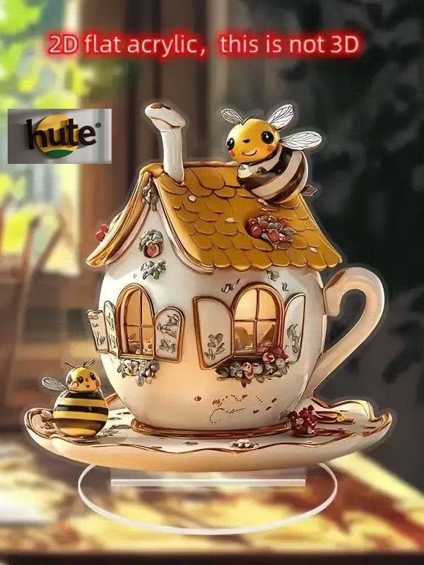 hutehuteАкриловыйплоскийдекор-пчела-Уютирадость,2D
