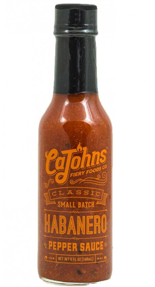 Острый соус чили из США CaJohns Classic Habanero Pepper Sauce/ экстремально острый соус из США для бургеров, #1