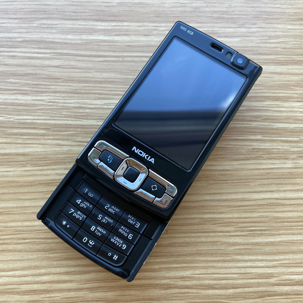 Nokia Мобильный телефон N95 8GB, черный #1