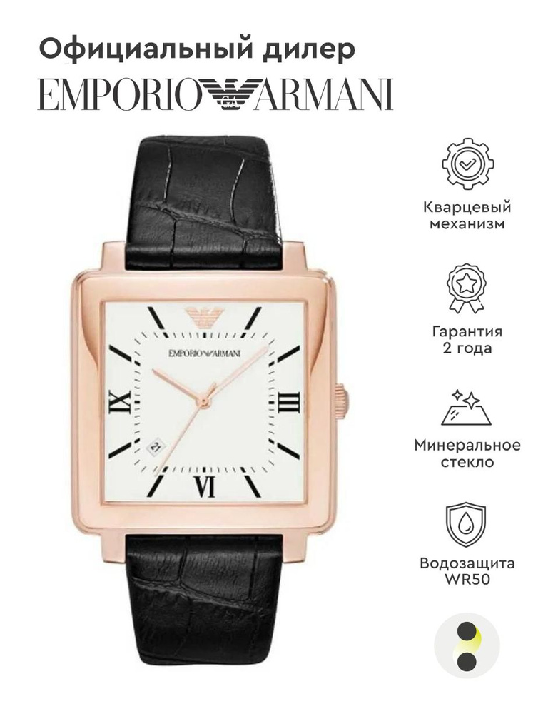 Мужские наручные часы Emporio Armani Retro AR11075 #1