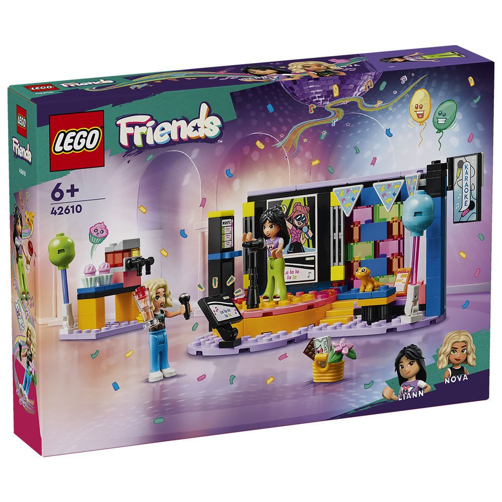 Конструктор LEGO Friends 42610 Музыкальная вечеринка в караоке - купить с  доставкой по выгодным ценам в интернет-магазине OZON (1409999917)