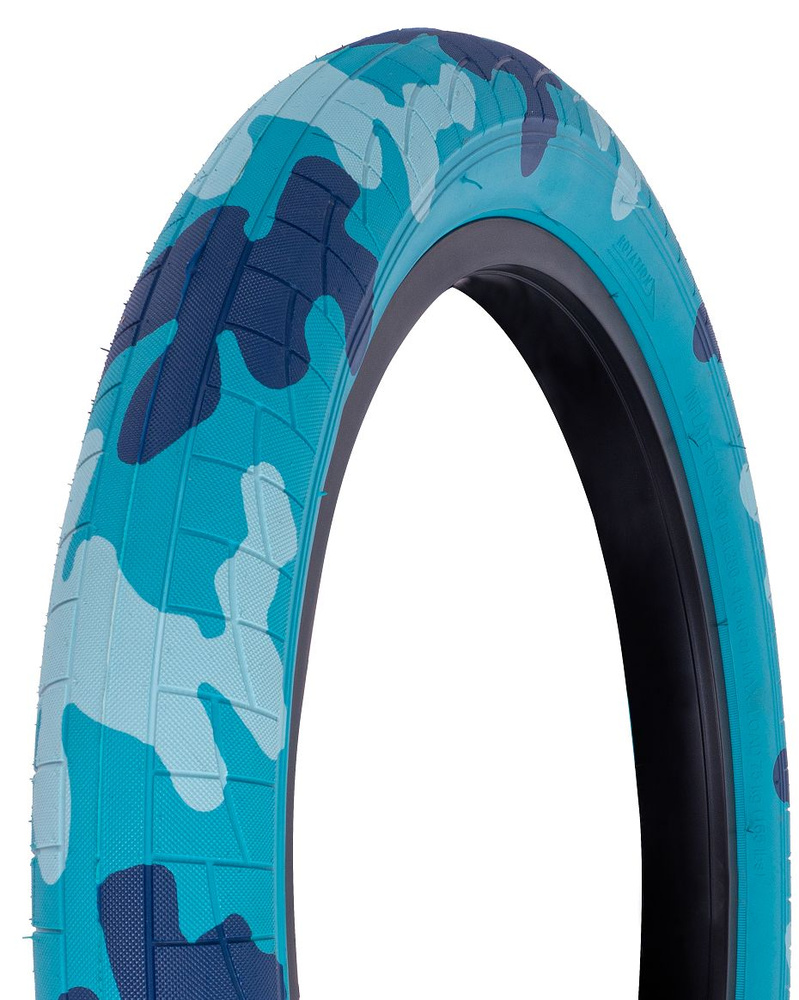 Покрышка для велосипеда BMX WD P-1472 20"х2.4" синий камуфляж #1