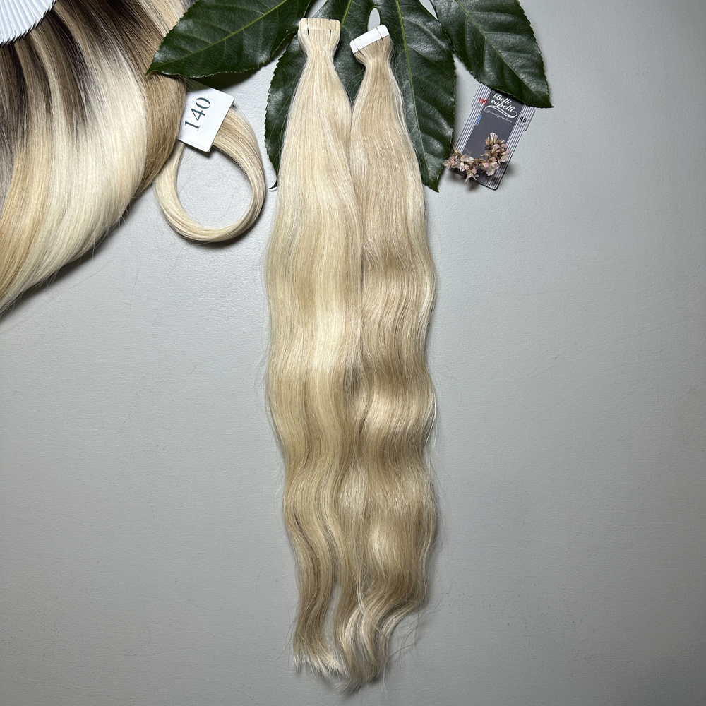 Волосы Belli Capelli славянские люкс на ленте 2,8см 45-50 см №140 (20 лент)  #1