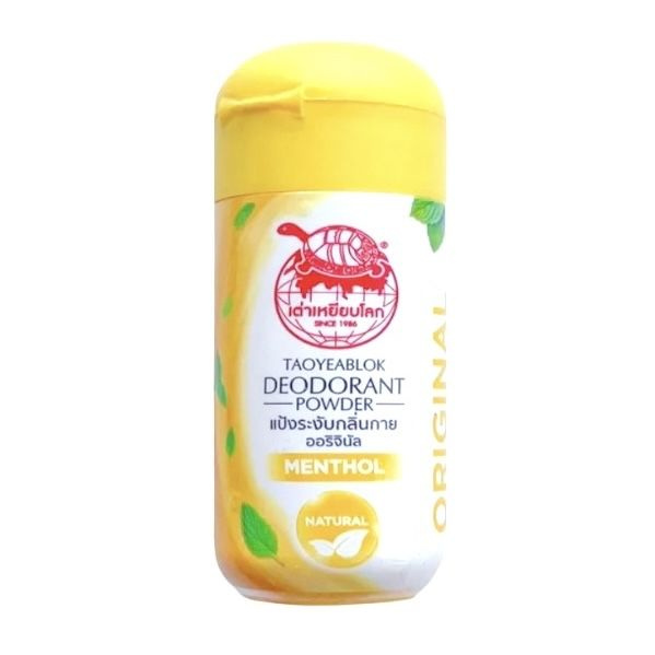 Taoyeablok пудровый дезодорант-антиперспирант 24 часа, Ментол, 22 г, Таиланд  #1