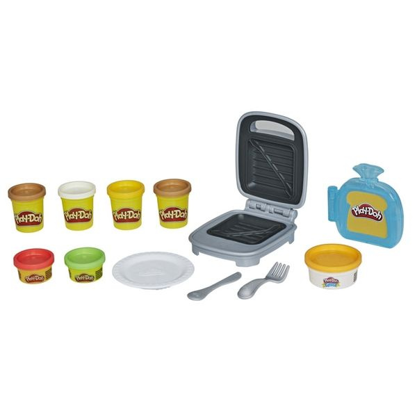 Play-Doh Игровой набор Kitchen Creation Сырный сэндвич E7623 #1