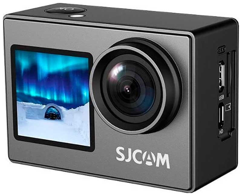 Экшн-камера SJCam SJ4000 DUAL SCREEN, черный #1