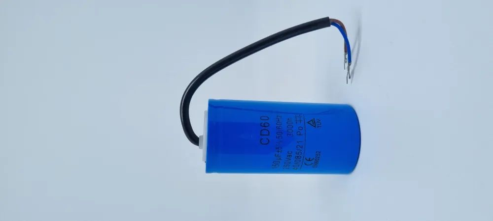 Конденсатор пусковой CD60 150uF (150мкФ) 250V (с кабелем) VEBEX #1