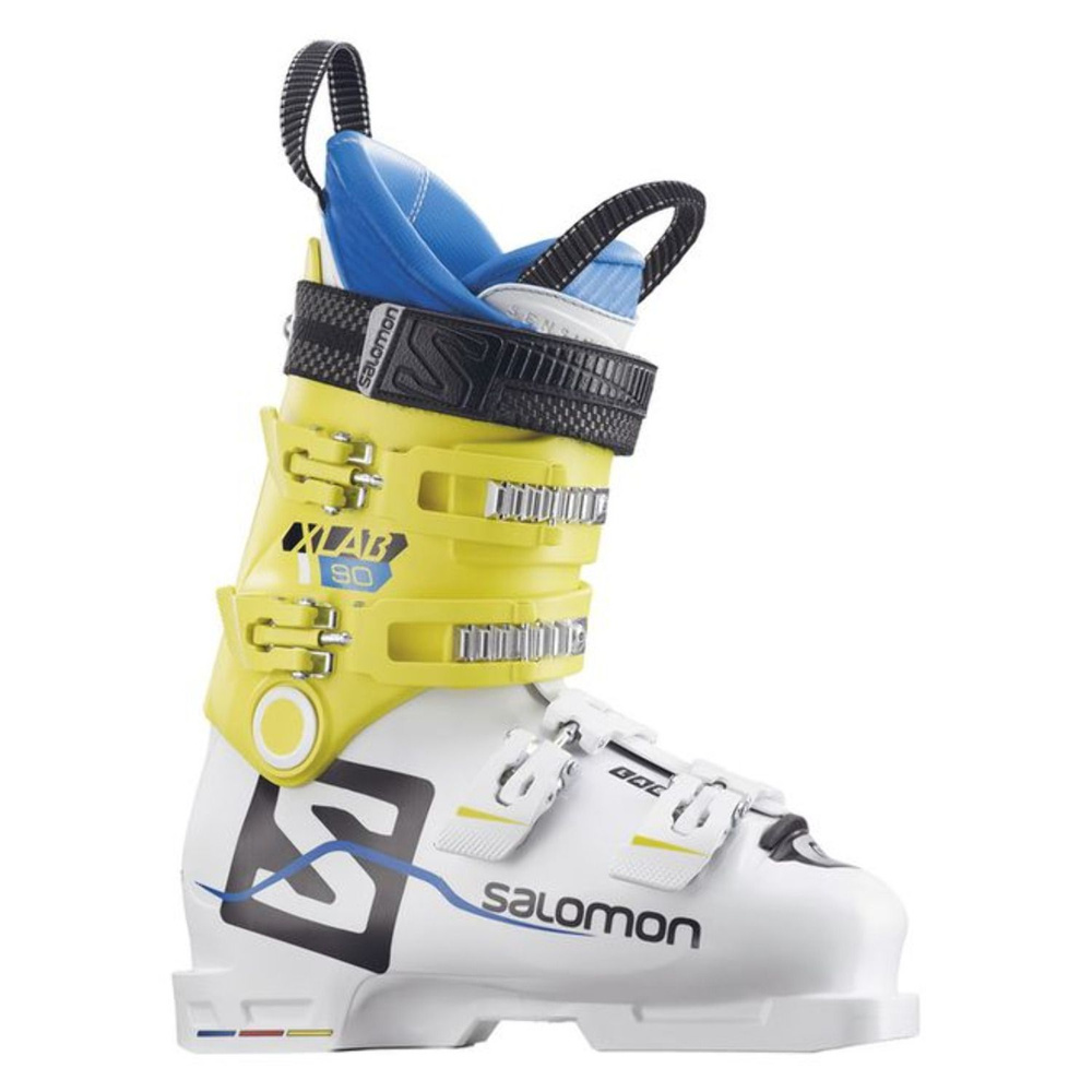 Горнолыжные ботинки Salomon X Lab 90 White/Yellow 17/18 #1