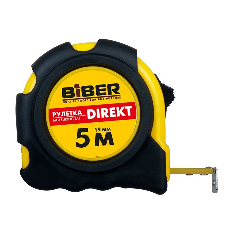 Рулетка Biber 40103 Direkt 5 м/19 мм #1