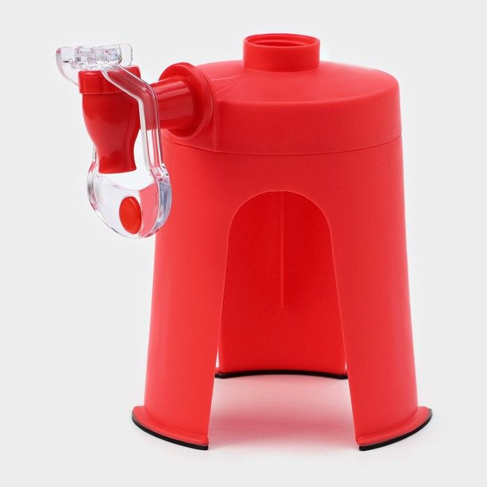 Дозатор для газированных напитков, 16,5 12,5 16,5 см, цвет красный  #1