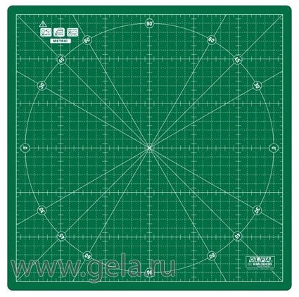 Раскройный мат OLFA Вращающийся, односторонний, 30х30 см #1
