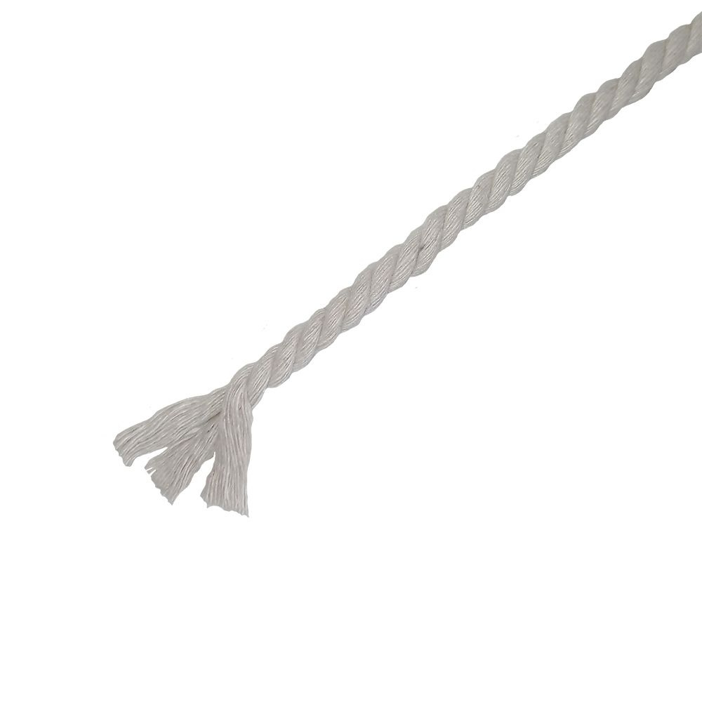 Веревка хлопчатобумажная Сибшнур 8 мм, на отрез (50 шт.) #1