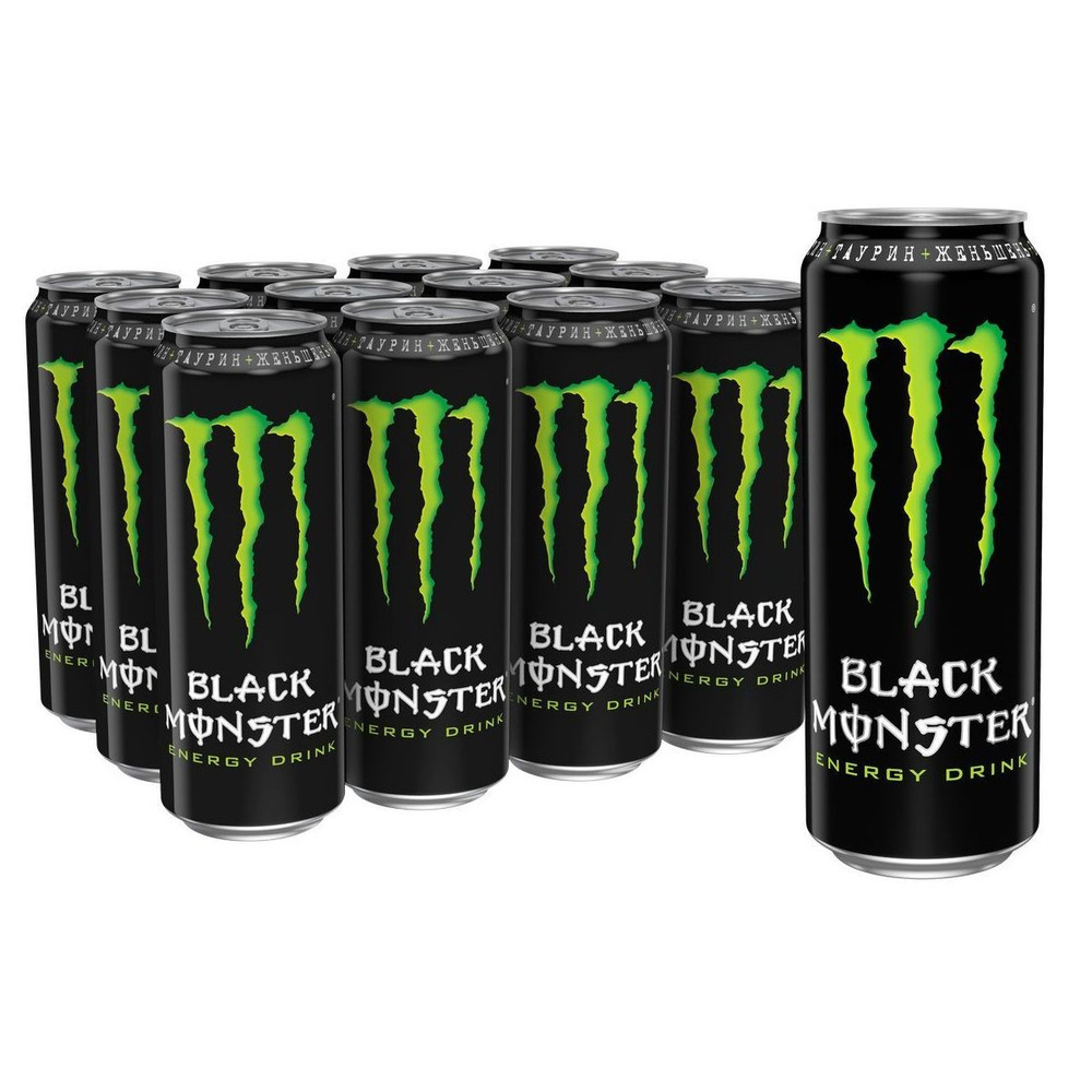 Вlack Monster Green/ Грин 500 мл * 12 шт #1