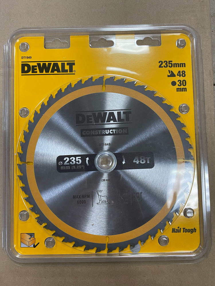 DeWalt Диск пильный 235 x 30; 48  зуб. #1