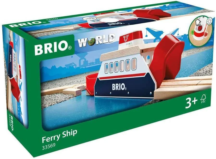 BRIO 33569 Паром для деревянной железной дороги #1