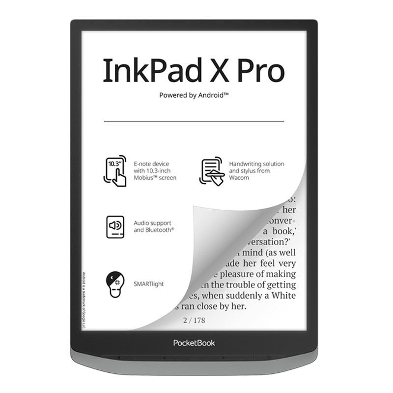 Электронная книга PocketBook InkPad X Pro, Mist Grey #1