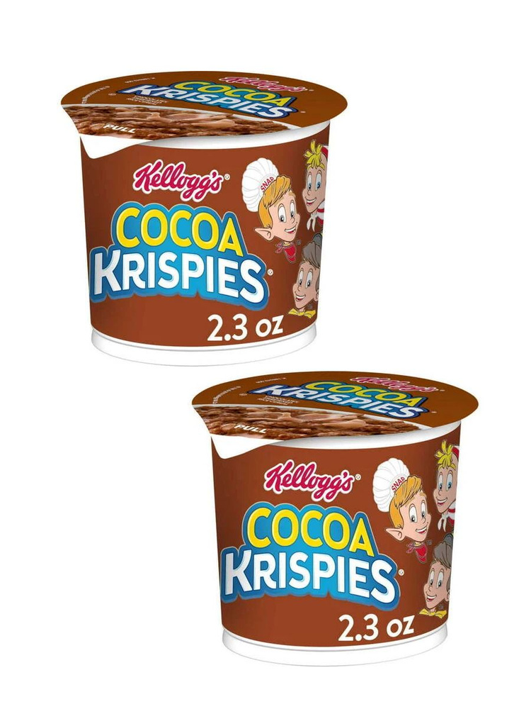 Готовый завтрак Kellogg's Cocoa krispies стакан, 65 гр х 2 шт #1
