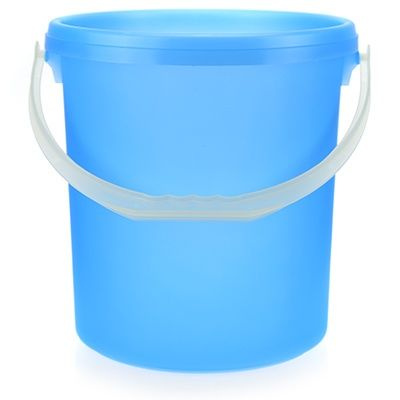 Ведро Darel plastic Пластмассовое, 20 л, 30х30х36 см, синее, вместимость 18 л  #1