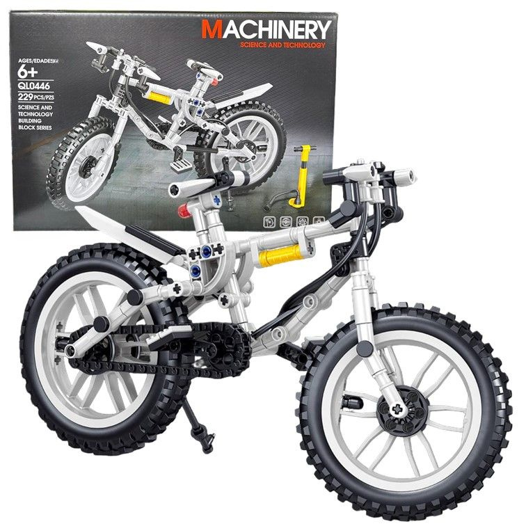QL0446 Конструктор Technic Machinery, Велосипед техник 229 деталей #1