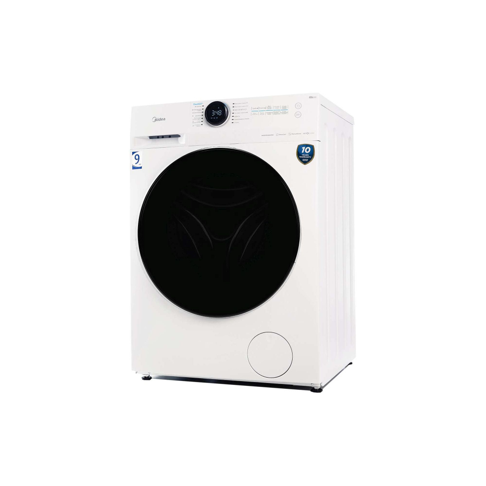 Стиральная машина Midea MF200W90WBS/W-RU кл.:A фронт. макс.:9кг белый  #1