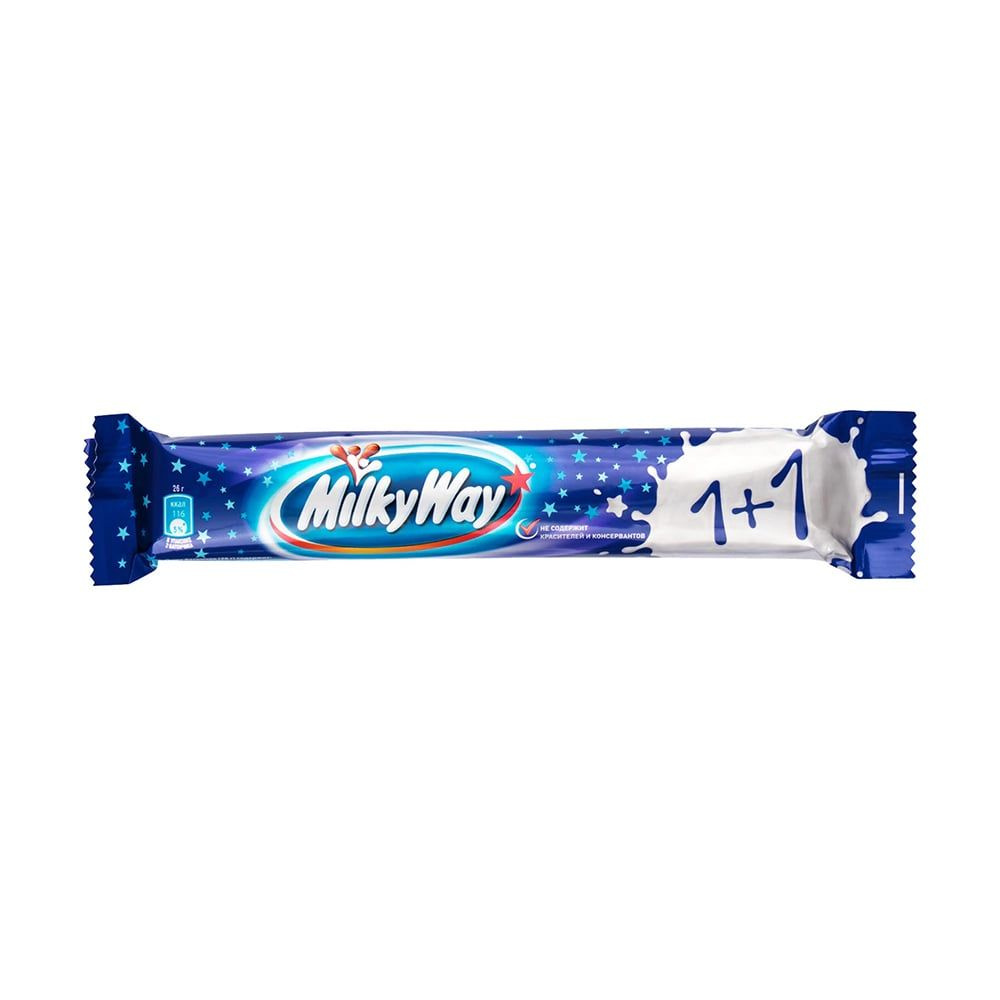 Шоколадный батончик, Milky Way, 52 г #1