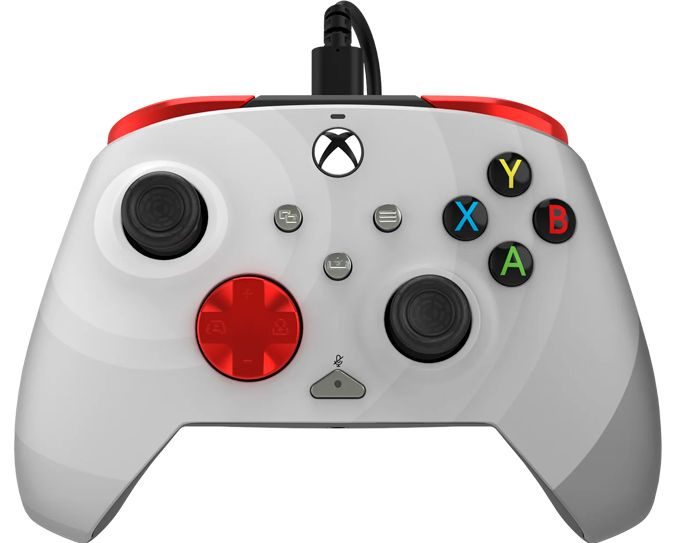 Геймпад проводной PDP Wired Rematch Controller (Radial White) для Xbox One/Series/PC (023-RW)  #1