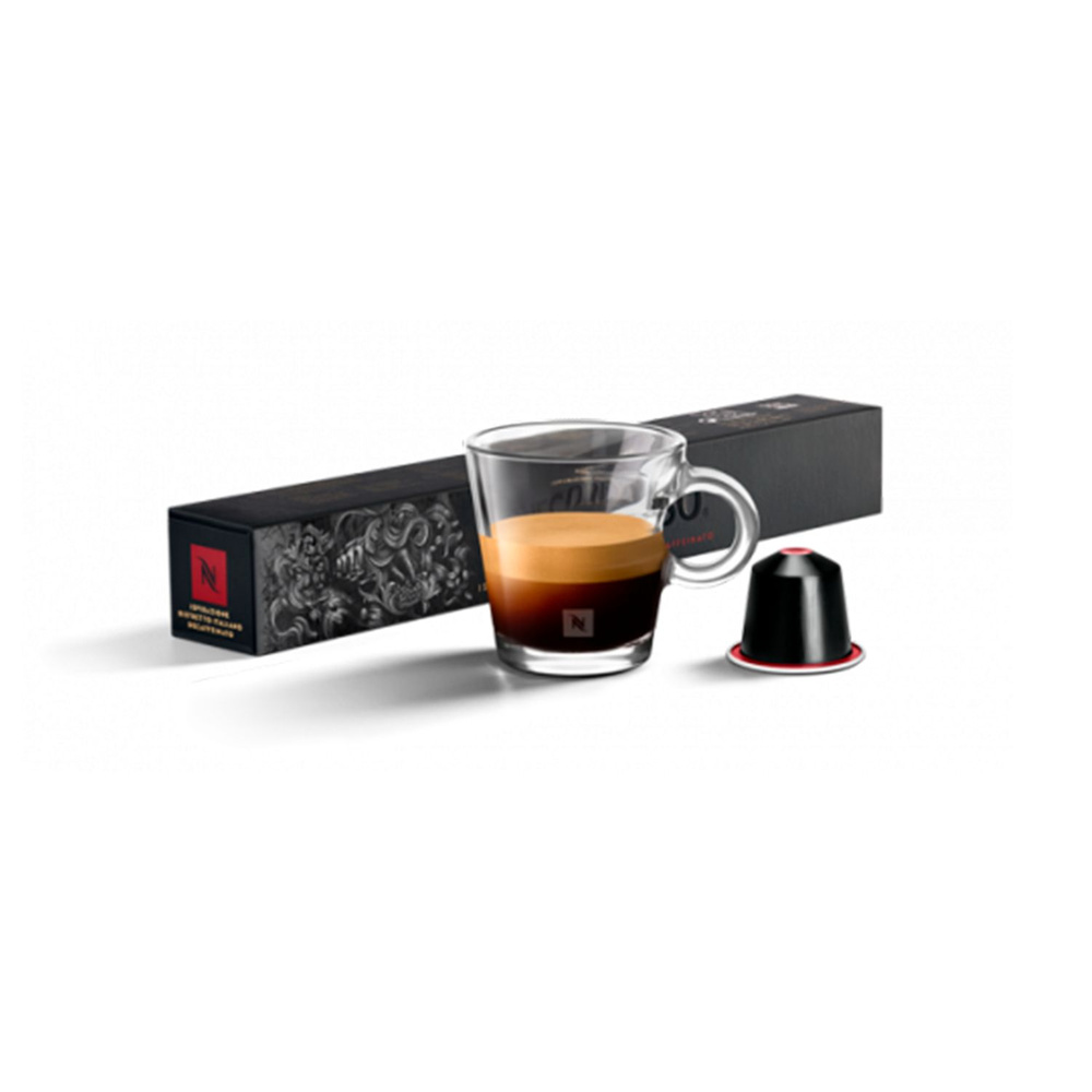 Кофе в капсулах Nespresso Ristretto Italiano Decaffeinato - Сладкий лёгкий с фруктовыми нотами - 10 шт #1