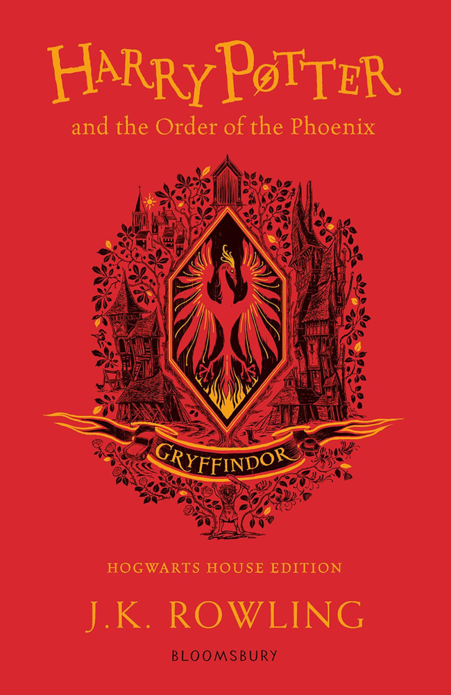 Harry Potter and the Order of the Phoenix Gryffindor Edition / Гарри Поттер и Орден Феникса / Книга на #1