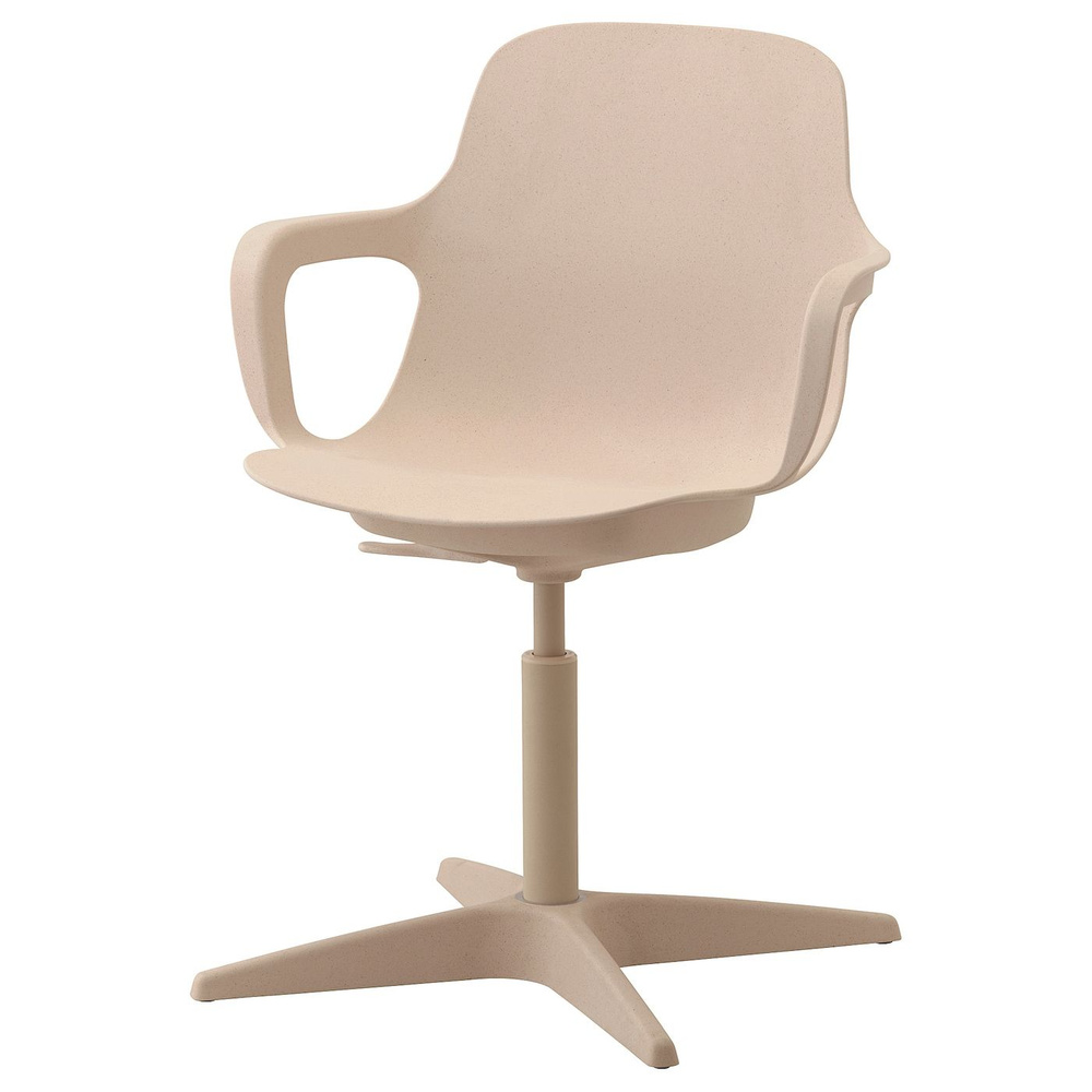 Офисный стул - IKEA ODGER, 68x68x90см, бежевый, ОДГЕР ИКЕА #1