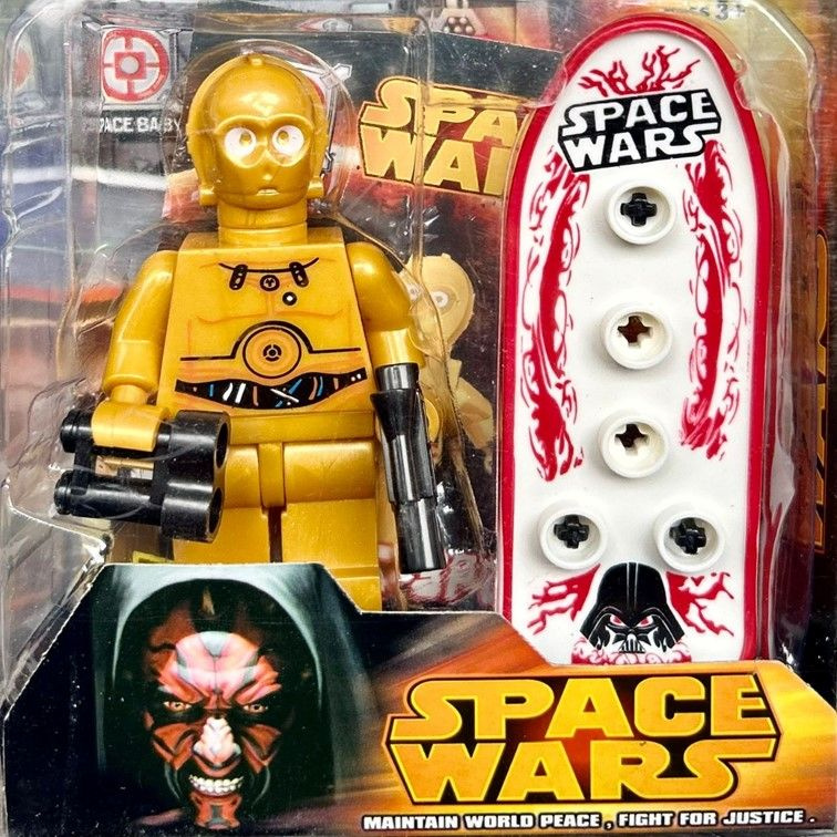 2015-12G Конструктор minifigures Star Wars C 3PO, фигурка C-3PO Звездные войны 8 см.  #1