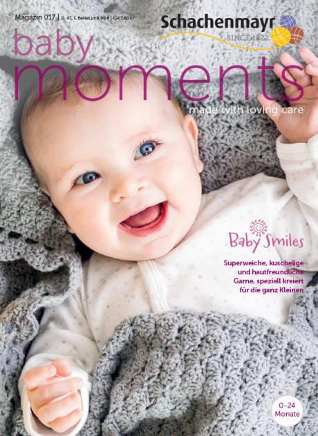 Журнал Schachenmayr "Magazin 017 - Baby Moments", MEZ, 9855017.00001 со схемами для вязания спицами и #1
