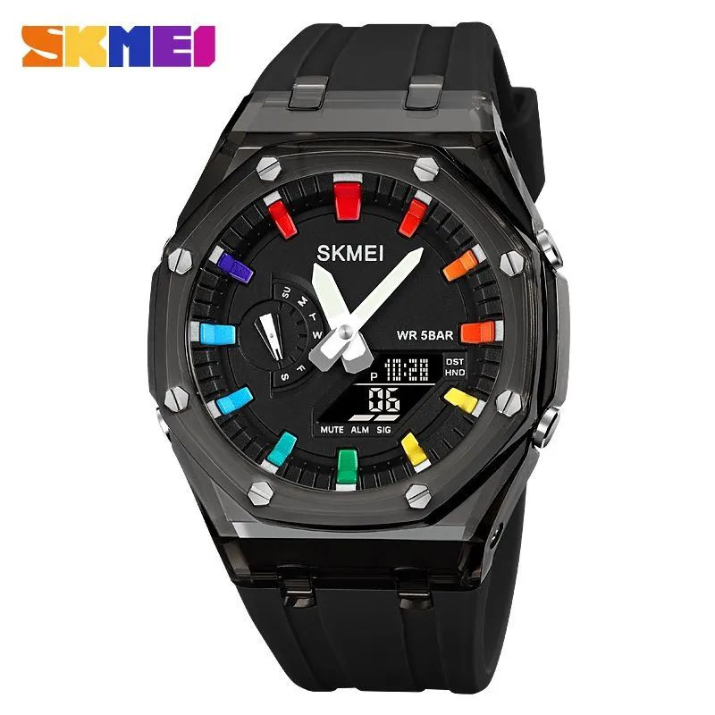 Часы наручные SKMEI 2100 BLACK #1