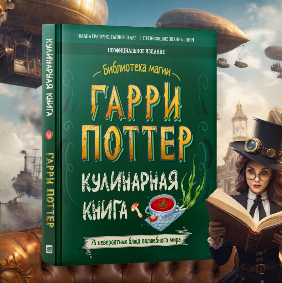 Книга Гарри Поттер. Кулинарная книга. Волшебства и магии. Рецепты для  волшебства - купить с доставкой по выгодным ценам в интернет-магазине OZON  (1418926892)