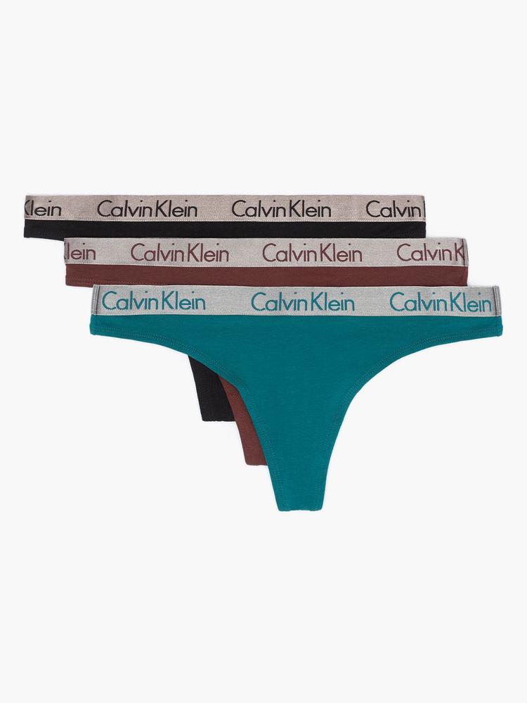 Комплект трусов стринги Calvin Klein Underwear, 3 шт #1