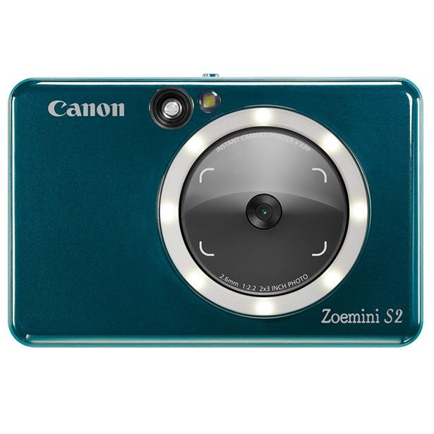 Фотокамера моментальной печати Canon Zoemini S2, Green (ZV-223 TL) #1