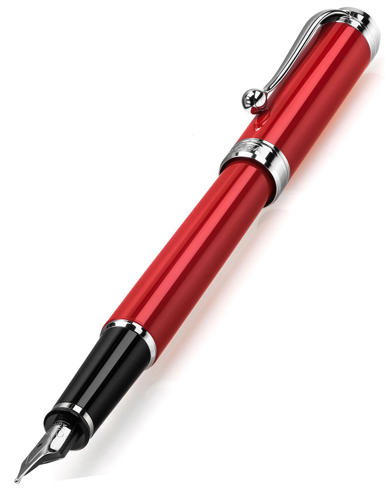 Перьевая ручка AURORA Talentum Red Resin Barrel and Cap Chromed Trim (AU D14-RM),(AU D11/R 1*)  #1