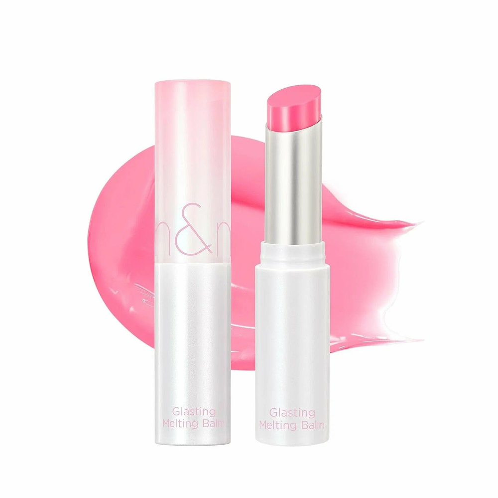 Оттеночный бальзам для губ ROM&ND Glasting Melting Balm, 02 LOVEY PINK , 3,5 г  #1